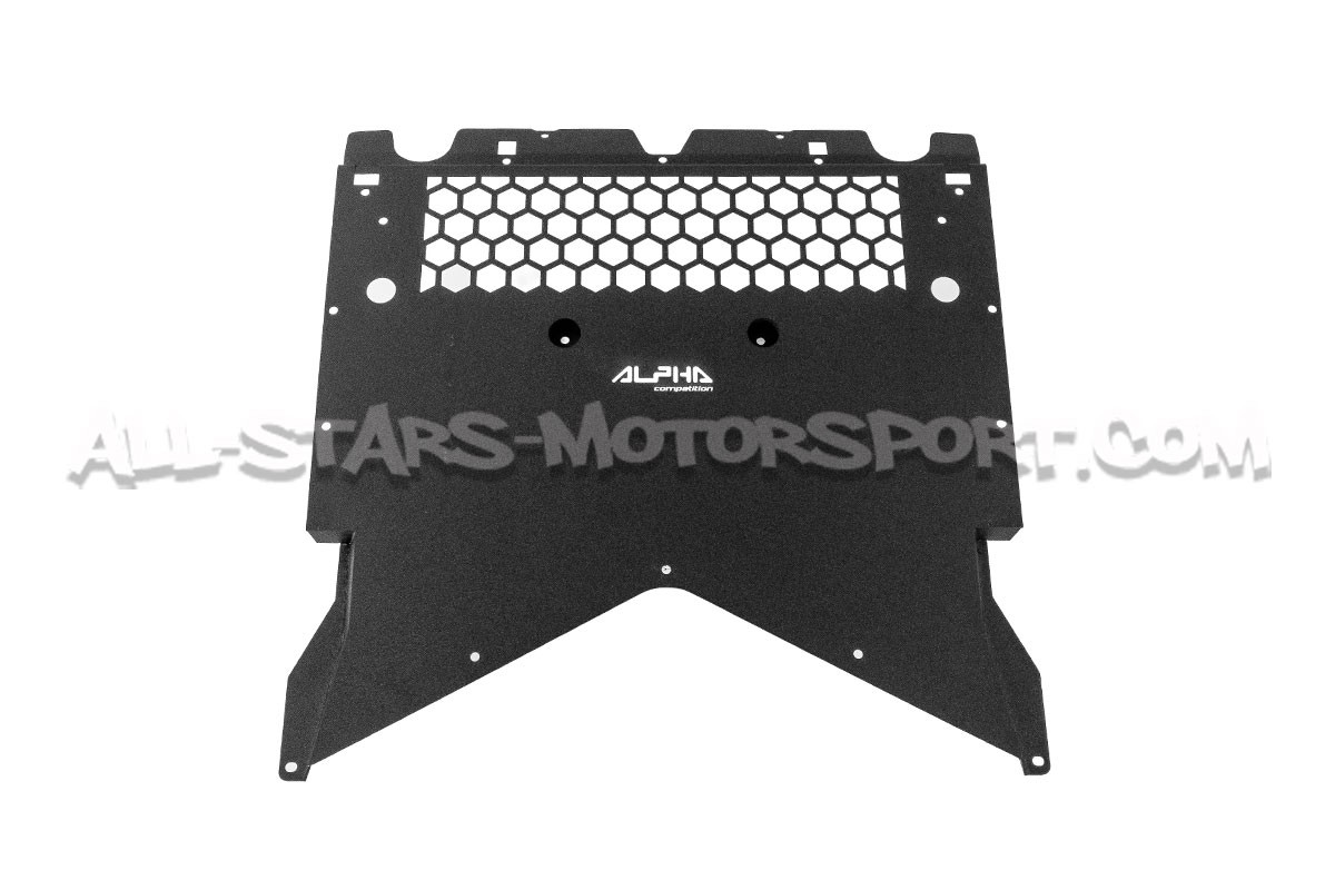 Tapa motor inferior / cubre carter de aluminium Alpha Competition p...