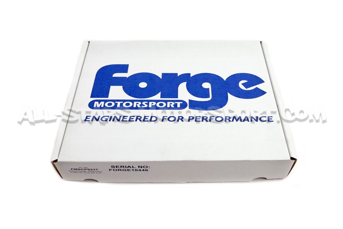 Forge Audi S4 / S5 3.0 TFSI Supercharger Pulley Kit