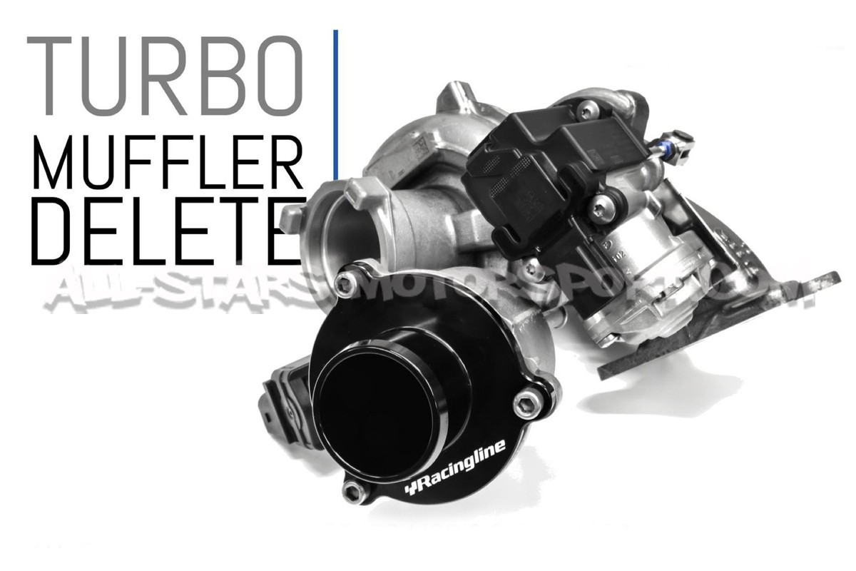 Turbo Muffler Delete Racingline para Audi S3 8V / S1 / TT Mk3