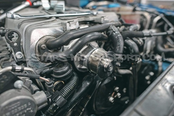Polea de compresor Forge para Audi S4 / S5 3.0 TFSI