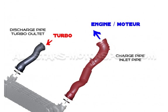 Inlet de turbo Forge para BMW 135i F20 / M2 / 235i F2x