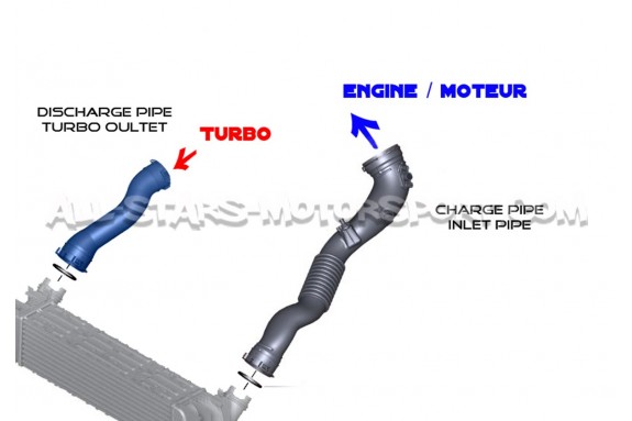 Manguito outlet de turbo BMW 135i F2x / M235i F2x / BMW M2