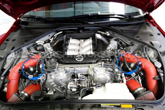 Durites Forge de retour de dump valves pour Nissan R35 GTR
