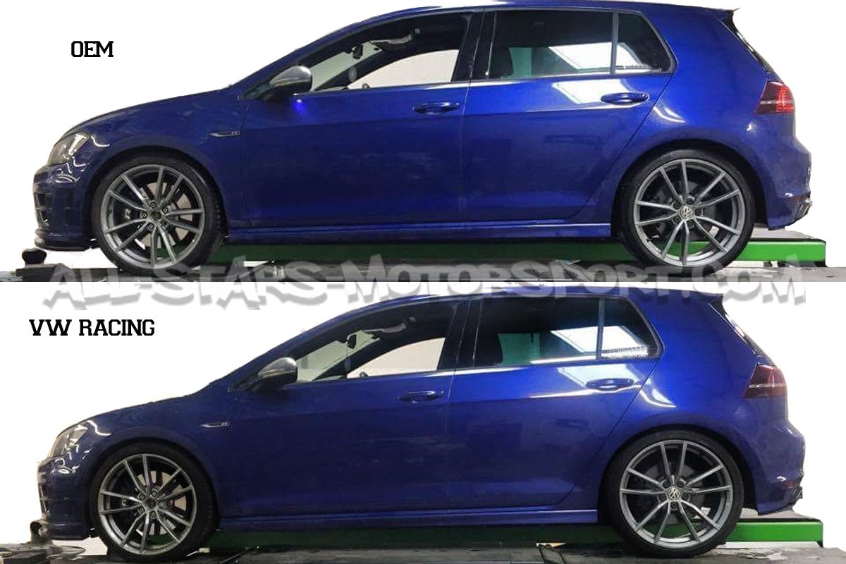 Kit ressorts courts Racingline pour Golf 7 R