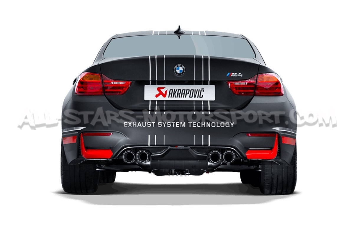 Diffuseur carbone Akrapovic pour BMW M3 F80 / M4 F8x