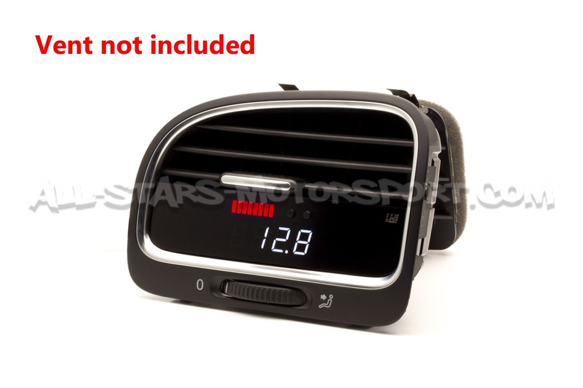 Reloj digital P3 Gauges para rejilla de ventilacion de Golf 6 GTI / Golf 6 R