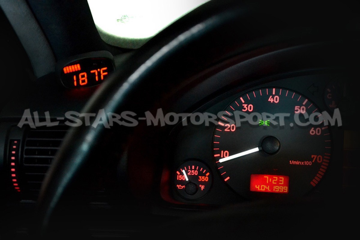 P3 Gauges Digital Vent Gauge for Audi S4 / RS4 B5