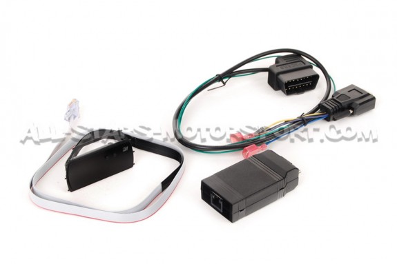 Reloj digital P3 Gauges para rejilla de ventilacion de Audi RS4 B7