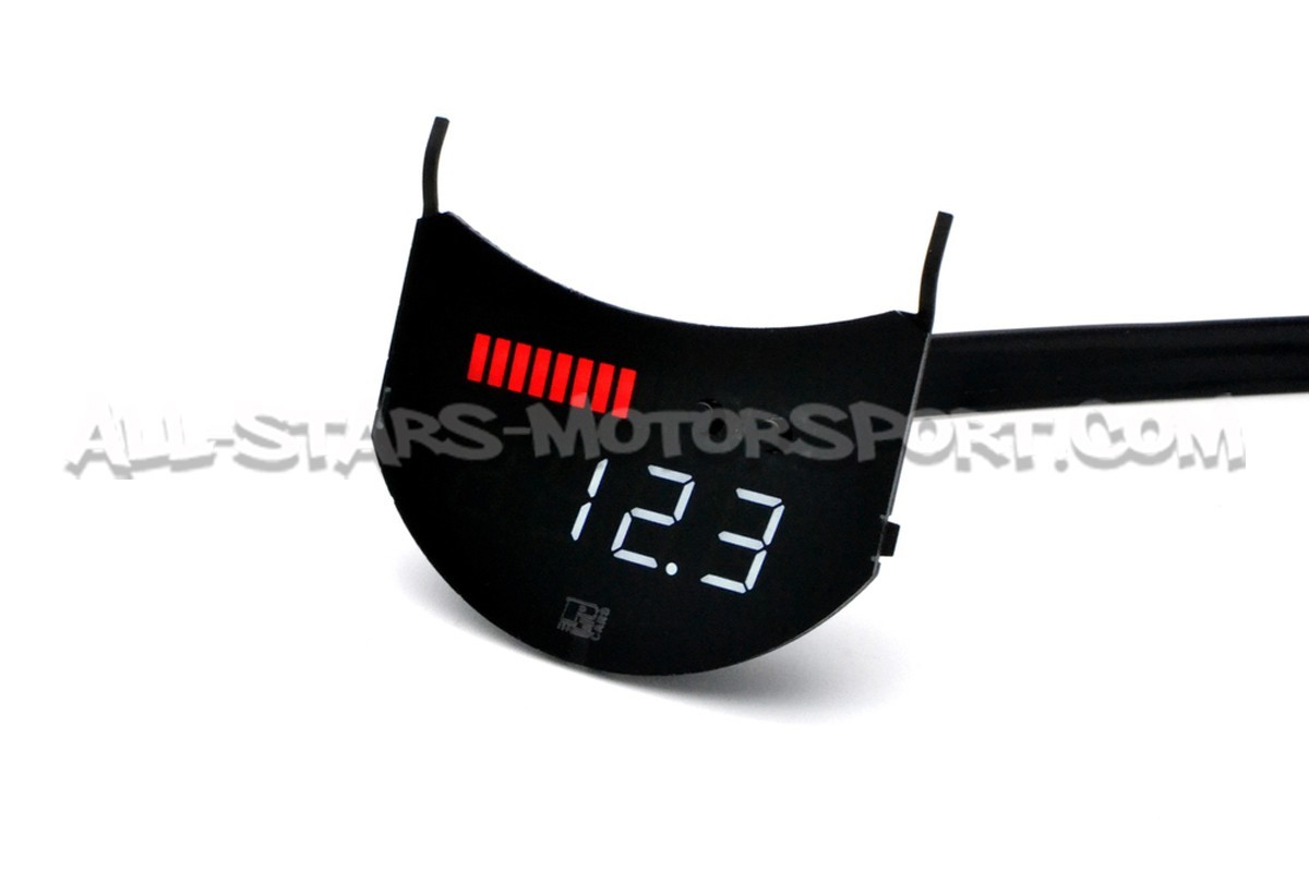 Reloj digital P3 Gauges para rejilla de ventilacion de Ford Fiesta ST 180