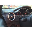 Reloj digital P3 Gauges para rejilla de ventilacion de Ford Fiesta ST 180