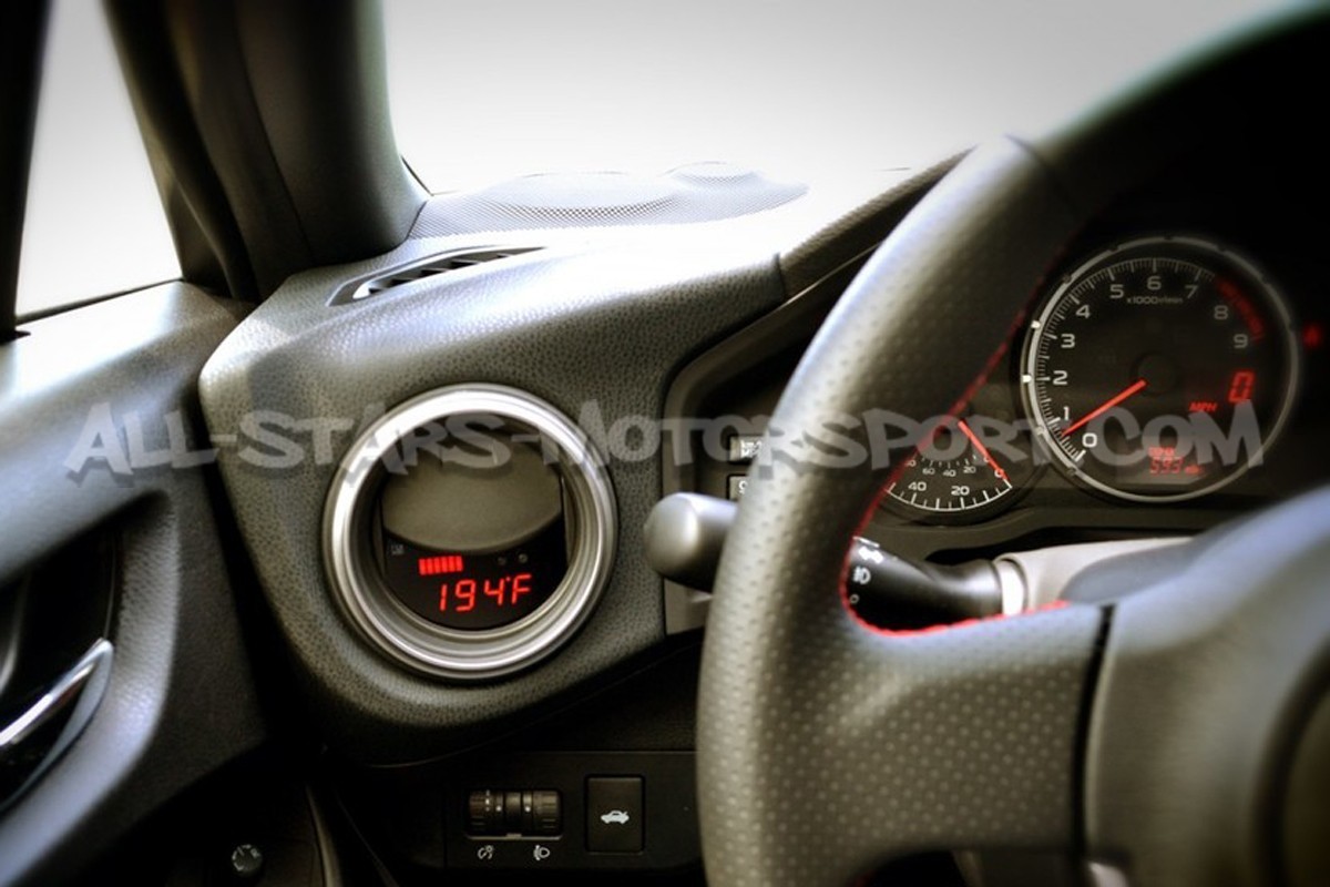 P3 Gauges Digital Vent Gauge for Subaru BRZ / Toyota GT86