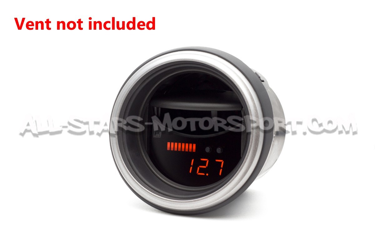 Reloj digital P3 Gauges para rejilla de ventilacion de Subaru BRZ / Toyota GT86
