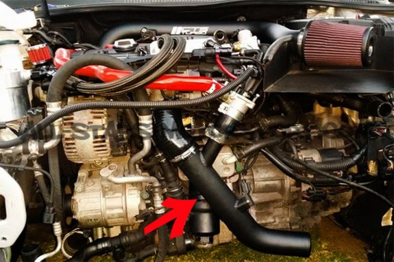 Inlet de turbo CTS turbo pour 2.0 TFSI EA113