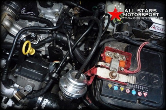 Dump valve ouverte Forge Megane 2 RS
