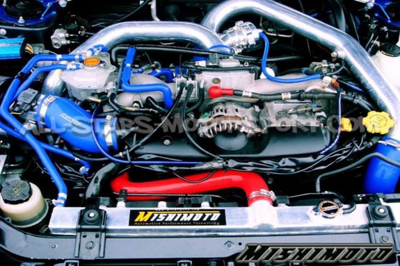 Radiateur Mishimoto pour Subaru Impreza WRX STI 01-07