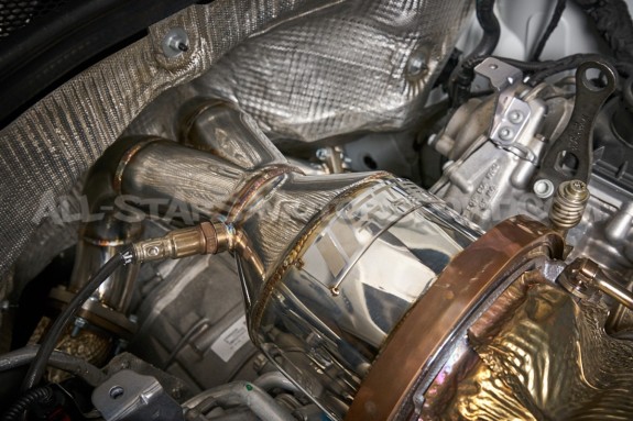 Downpipe descatalizada CTS Turbo para Audi S4 / S5 B9 2.9 TFSI
