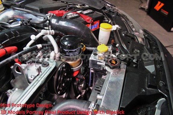 Vaso de refrigerante Mishimoto para Subaru Impreza 08-14