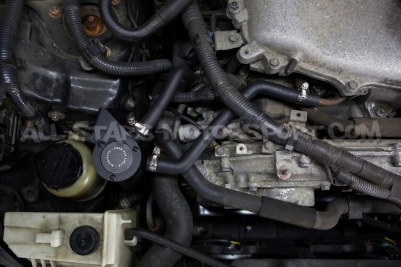 Nissan 350Z Mishimoto Baffled Oil Catch Can