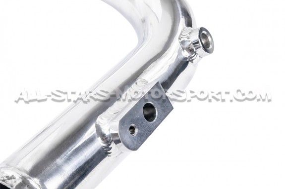 Forge polished alloy boost hard pipe for Megane 2 RS