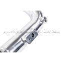 Forge polished alloy boost hard pipe for Megane 2 RS