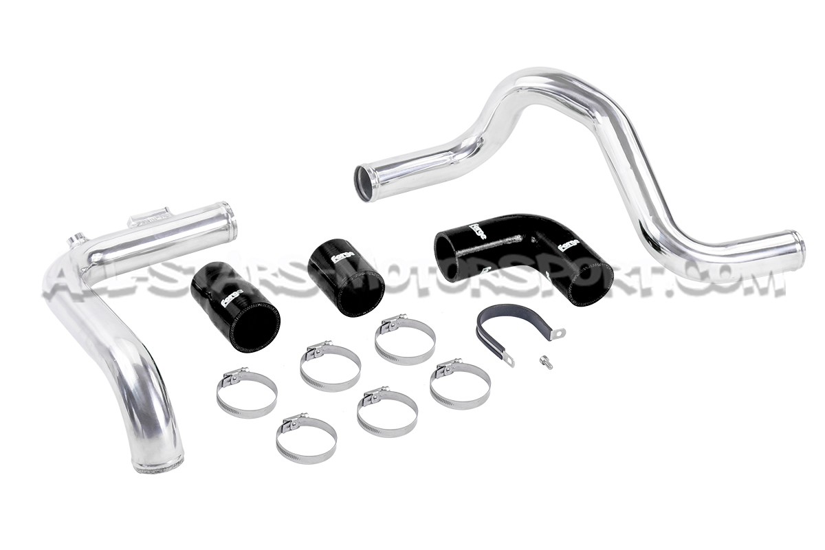Forge polished alloy boost hard pipe for Megane 2 RS