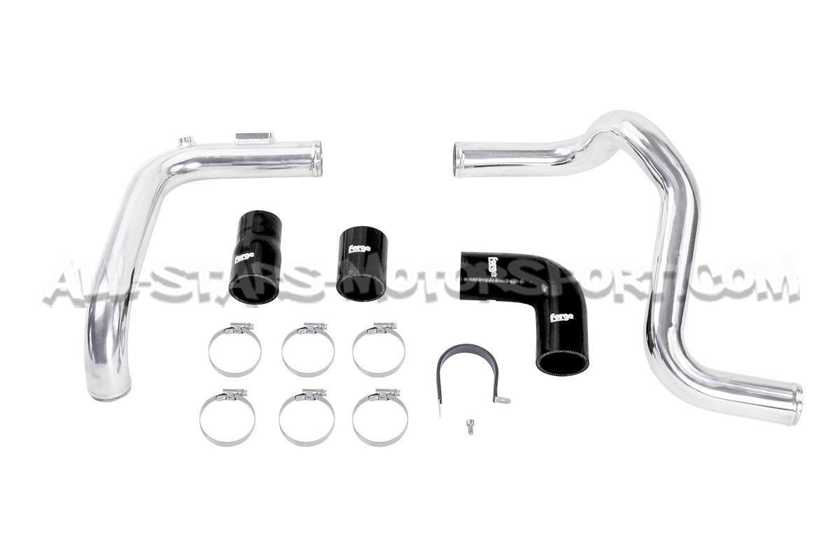 Forge polished alloy boost hard pipe for Megane 2 RS