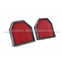 Filtros de aire deportivos Eventuri para BMW M5 / M6 F10
