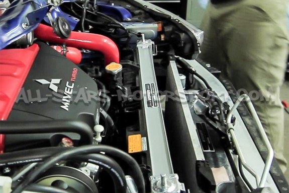 Mitsubishi Lancer Evo 10 Mishimoto Aluminium Radiator