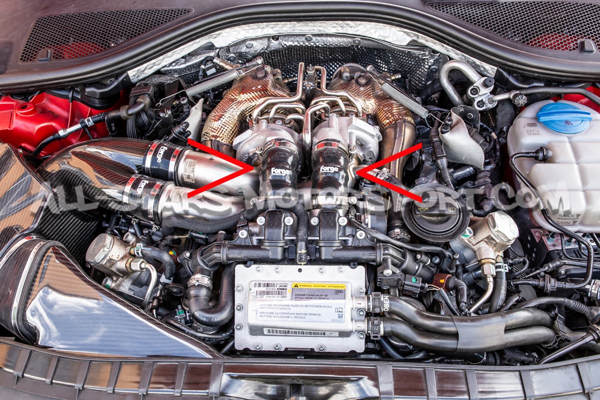 Mangueras de turbo Forge para Audi RS6 / RS7 C7
