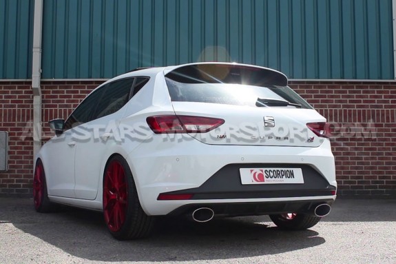 Catback Scorpion pour Seat Leon 3 Cupra 5F