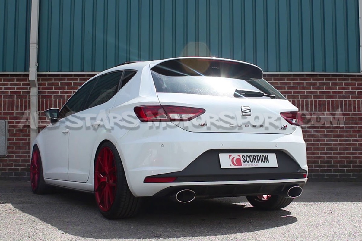 Escape Scorpion para Seat Leon 3 Cupra 5F