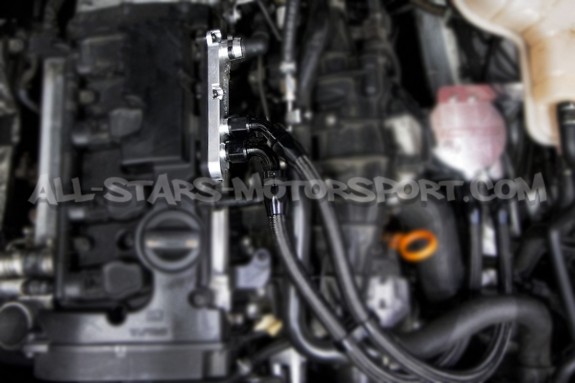 Platine PCV CTS Turbo pour catch can sur 2.0 TFSI