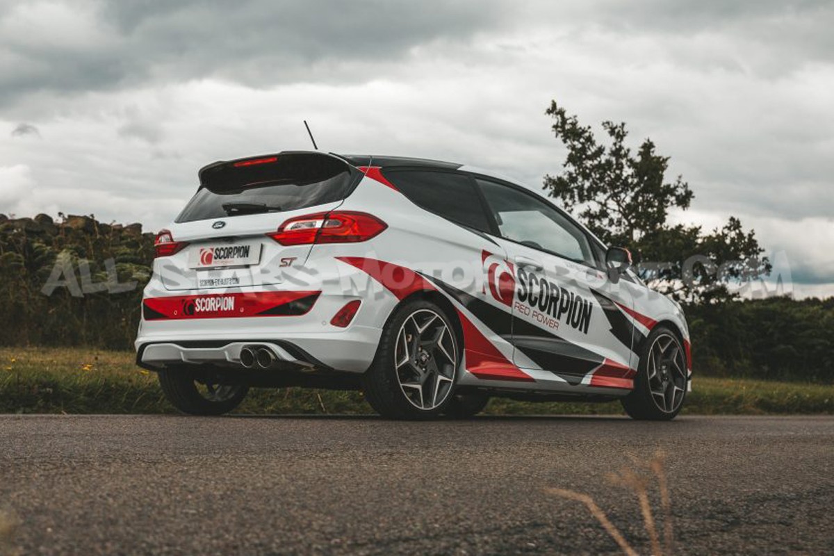Ford Fiesta ST Mk8 Scorpion GPF Back Catback