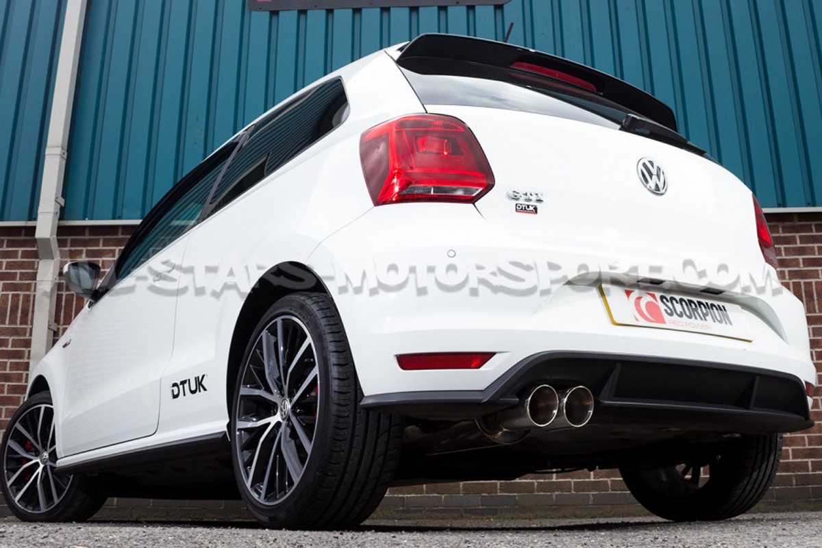 Catback Scorpion pour Polo 6C GTI 1.8 TSI