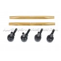 Biellettes de barre stab avant reglables Whiteline pour Audi S3 8P / RS3 8P / TT MK2