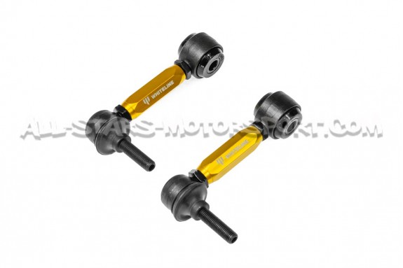 Biellettes de barre stab avant reglables Whiteline pour Golf 4 GTI / Leon 1M