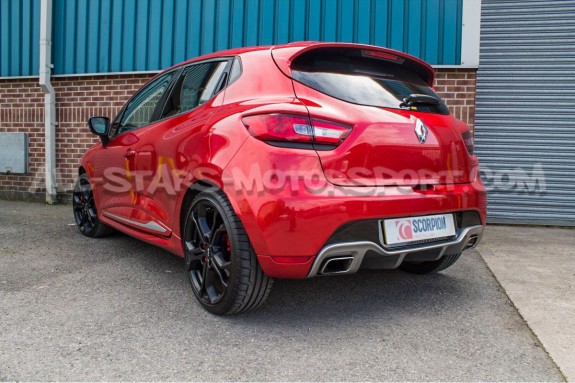 Catback Scorpion pour Renault Clio 4 RS 12-15