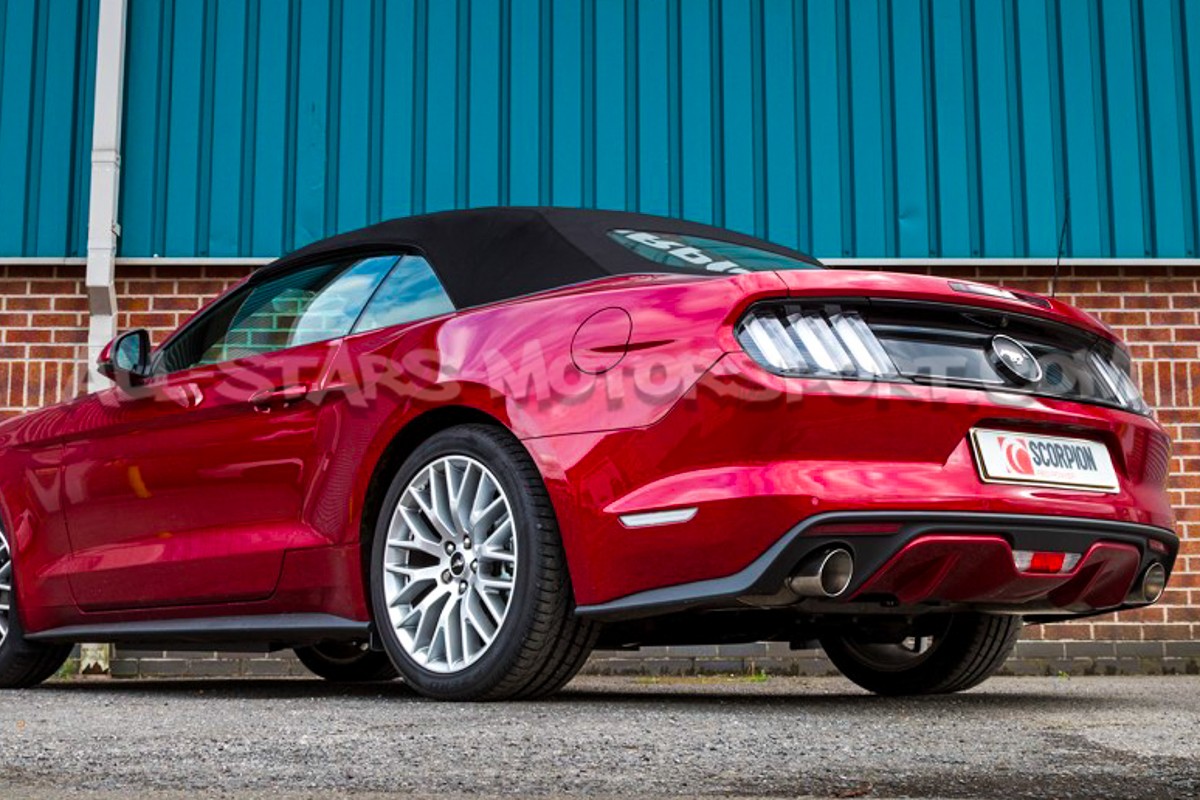 Catback Scorpion pour Ford Mustang 2.3 Ecoboost