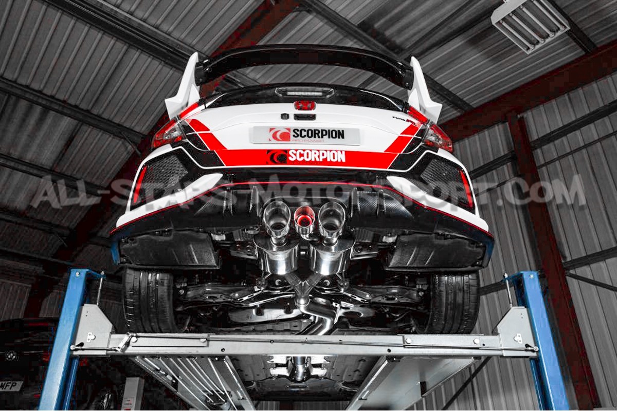 Honda Civic Type R Fk8 Scorpion Catback