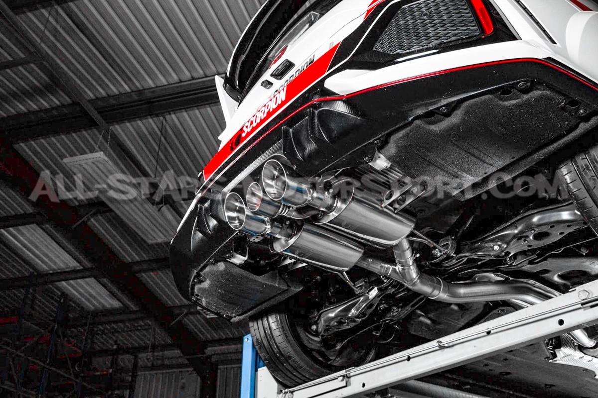 Honda Civic Type R Fk8 Scorpion Catback