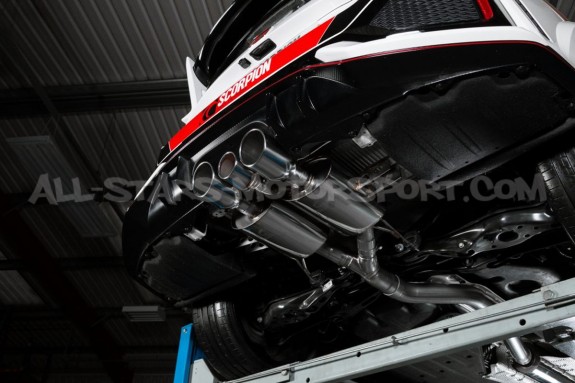 Escape Scorpion para Honda Civic Type R Fk8