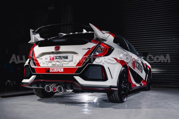 Catback Scorpion pour Honda Civic Type R Fk8