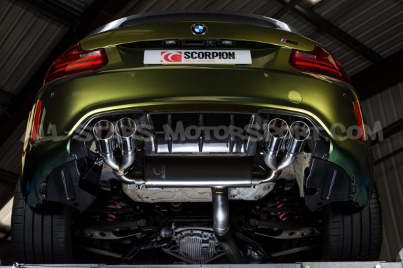 Escape con valvulas Scorpion para BMW M2 F87