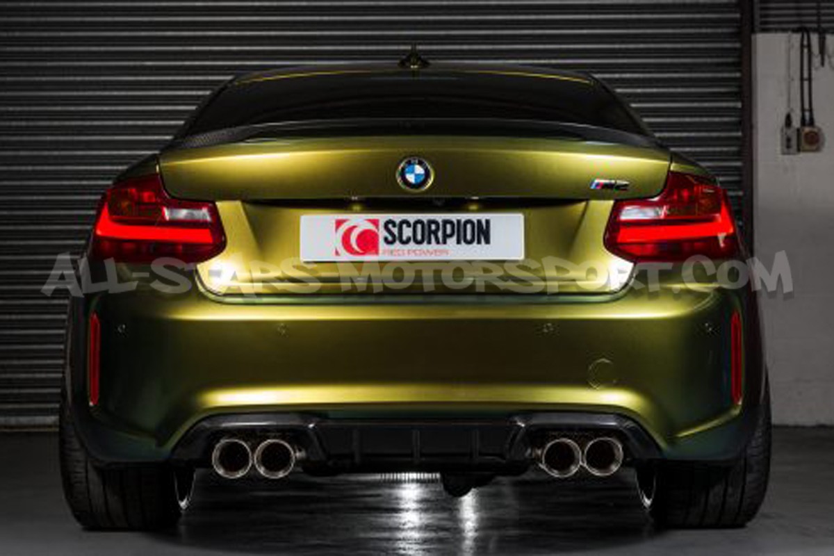 BMW M2 F87 Scorpion Valved Catback