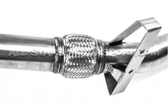 Downpipe decata Scorpion pour Golf 7 R / S3 8V / Leon Cupra 4Drive