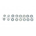 Biellettes de barre stab avant reglables Whiteline pour Corsa D OPC