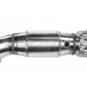 Downpipe con catalizador deportivo Scorpion Golf 7 GTI / Leon 3 Cupra / Octavia 5E