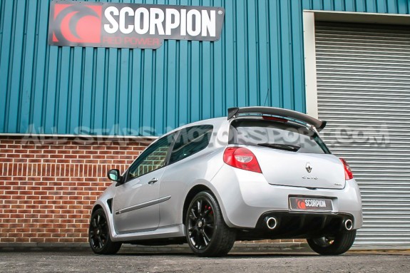 Catback Scorpion pour Renault Clio 3 RS 200