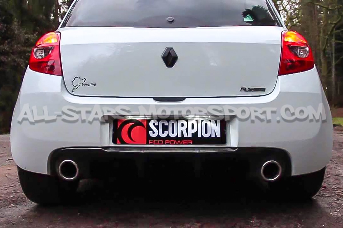 Renault Clio 3 RS 200 Scorpion Catback