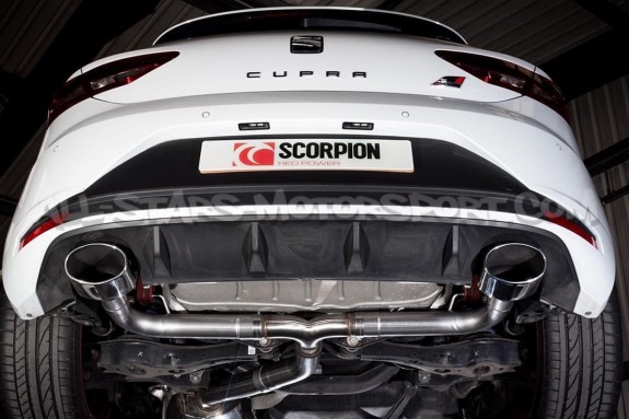 Catback Scorpion pour Seat Leon 3 Cupra 5F